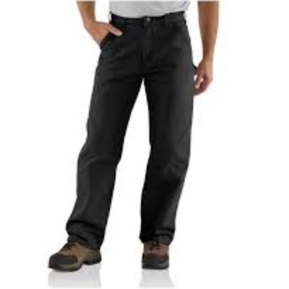 Carhartt Other - - Carhartt Men's Loose Fit Washed Duck Dungaree Utility Work Pant in Black…